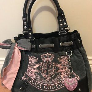 Juicy Couture Daydreamer Scottie Velour Bag NEW